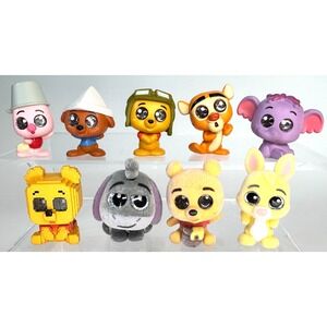 Disney Doorables Winnie The Pooh Tigger Eeyore Piglet Roo Multi Series Set of 9